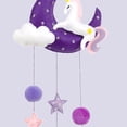 thumbnail image 5 of Little Feet Boutique Out of This World Unicorn Craft Kit Mobile, 6 Pieces, 5 of 7