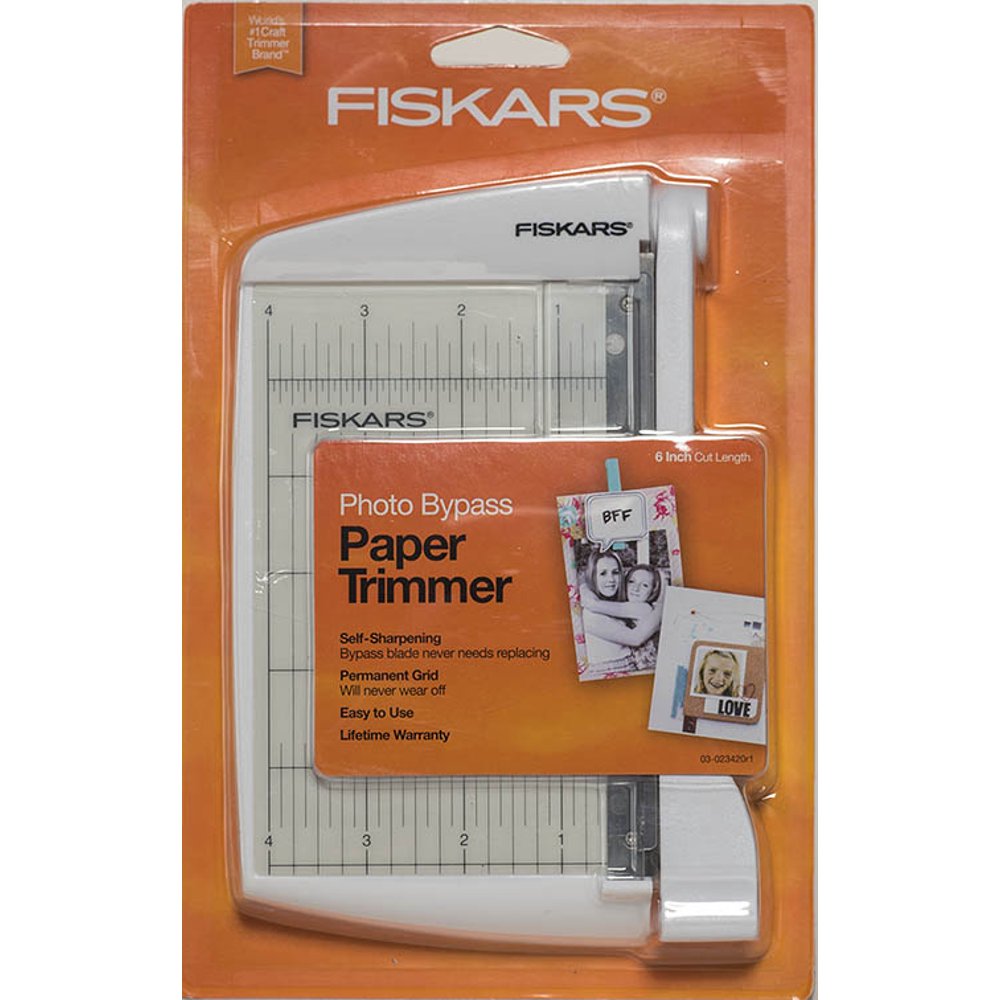 Fiskars 6" Photo Bypass Paper Trimmer, 1 Each, 6 inch