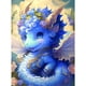 thumbnail image 1 of Diamond Painting 5D DIY Kit de dragón de taladro redondo completo Arte Decoración del hogar (B6239) FLhrweasw Nuevo, 1 of 9