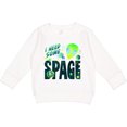 thumbnail image 2 of Inktastic I Need Some Space Cute Alien Toddler Sweatshirt, 2 of 4