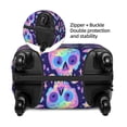 thumbnail image 2 of Kdxio crystal Skull mushroom Pattern Luggage Cover for Travel,Elastic and Durable,Fits 18-32 Inch,Anti-Scratch Suitcase Protector-No luggage included, 2 of 5