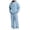 Sky Blue, variant on Ketyyh-chn99 Men's Tracksuit 2 Piece Hoodies Casual Gym Sweat Suits Men's Sports Two Piece Solid Color Semi Zipper Hooded Long Sleeved Sweater Casual Suit Size for XL,AG