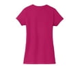 thumbnail image 6 of District Women's Junior Short Sleeve Concert V-Neck Tee, 6 of 6