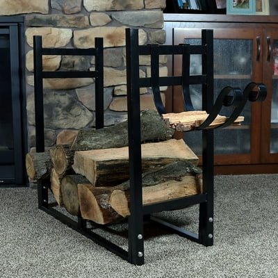 Sunnydaze Firewood Log Rack with Kindling Holder for Kuwait Ubuy