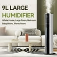 thumbnail image 3 of KELOPA® Ultrasonic Cool Mist Humidifier, 9L/2.4 Gallon, Top Fill, Smart Humidity Control, Sleep Mode and Other Functions, for Home/Large Room/Bedroom/Office/Plants, Coverage 600ft² and Above, 3 of 13