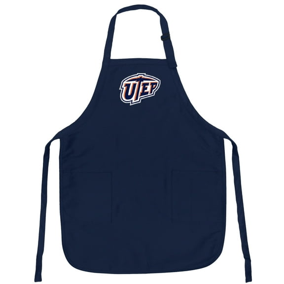 UTEP Miners Apron Grilling Barbecue Or Kitchen OFFICIAL UTEP Mens Aprons or Womens Aprons Famous Broad Bay Quality