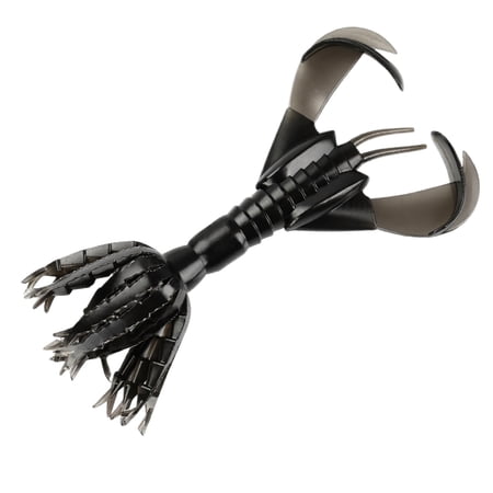 Skirted Soft Bait Umbrella Spider Legs.8.2cm/3.2in - Water Action 3 Colors Ned Rig Texas Rig Jighead for Bass Crappie Freshwater Saltwater