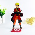 thumbnail image 1 of Bandai-figura de Anime Naruto Sasuke Kakashi Itachi Hinata, soporte acrílico, modelo de placa, decoración de escritorio, señal de pie, regalos para fanáticos Fivean Figuras de anime, 1 of 2