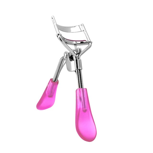 sweethay Rizador de pestañas, rizador de maquillaje cosmético de acero inoxidable, herramienta portátil antideslizante para rizar pestañas, rosa Type3 NO3 sweethay CE000125-02