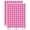 Hot Pink, variant on Gluten Free 200+ Round Stickers - Light Pink - Gloss Finish - 0.50" Size