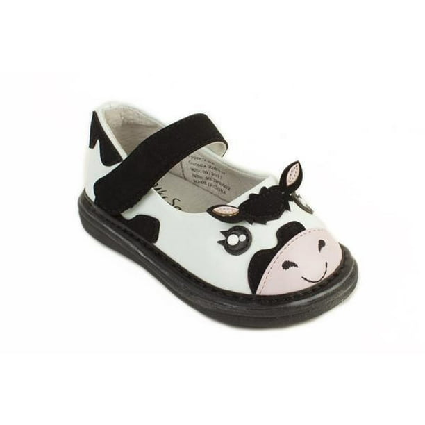 Wee Squeak Toddler Squeaky Shoes Bessie Moo Cow