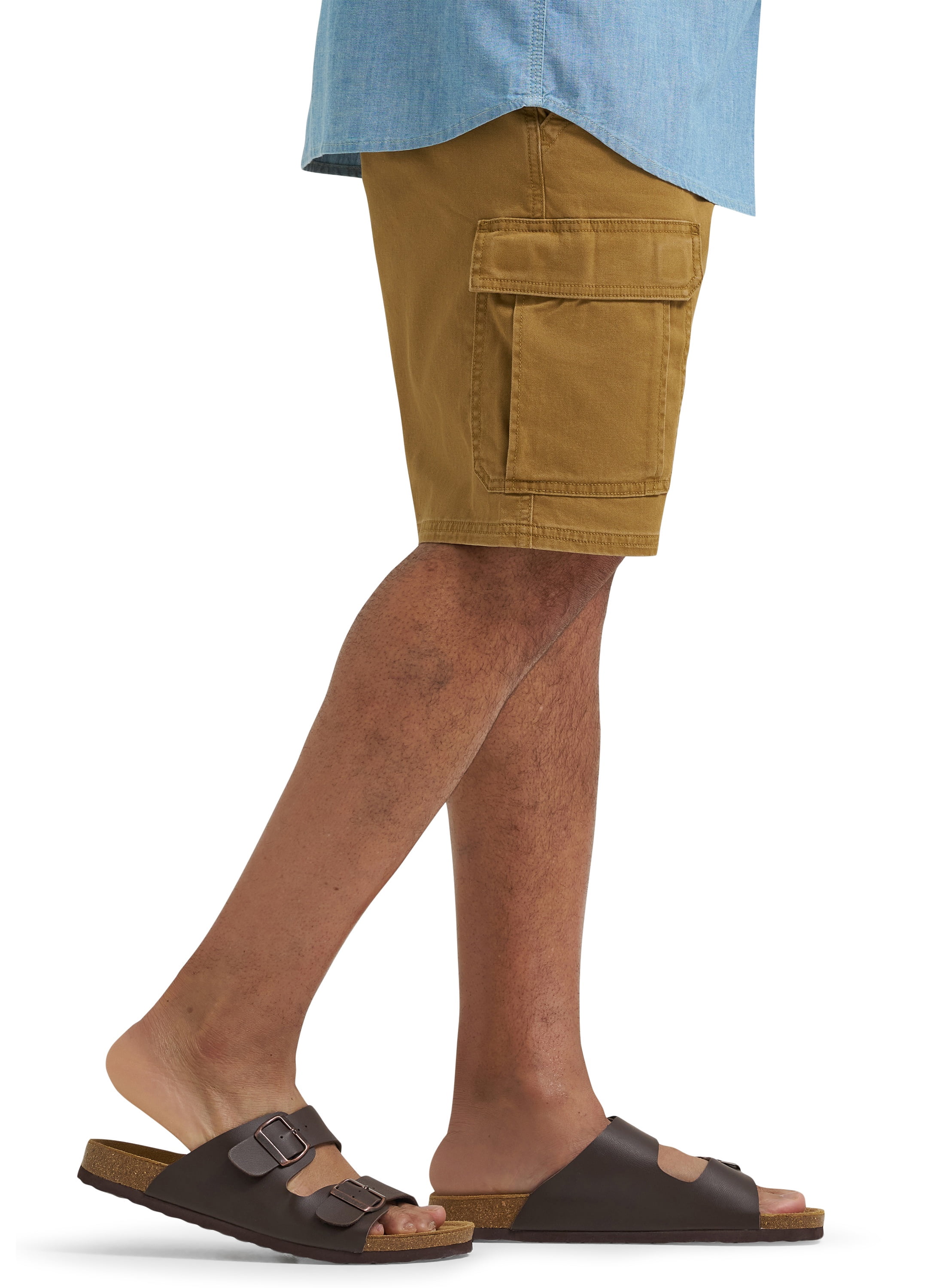Wrangler Men's and Big Men's Stretch Cargo Shorts