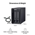thumbnail image 2 of Gabinete de Sistema QNAP TL-R400S con 4 Bahías SATA 6Gbps JBOD, 2 of 3