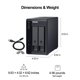 thumbnail image 2 of Gabinete de Sistema QNAP TL-R400S con 4 Bahías SATA 6Gbps JBOD, 2 of 3
