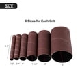 thumbnail image 5 of 12Pcs 4.5In Sanding Drum Sleeves Kit Sanding Paper Drum For Metal Woodworking Polishing Sanding Paper Abrasives Tools 80# 120# Fangkenuo, 5 of 9