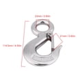 thumbnail image 4 of Swivel Eye Hook, Silver Easy Installation Swivel Eye Snap Lightweight  For Hanging Rotating Device, 4 of 8