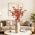 thumbnail image 7 of Beautynvta Easter Artificial Flower Branches, 35.4'' Fake Silk Long Stem Bouquet, Plastic Spring Red Flowers Stems for Wedding Floral Arrangement Party Table Decor, 7 of 7