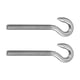 thumbnail image 4 of Perchas para vasos de alta resistencia y resistentes a la corrosión (paquete de 2) Ganchos de tornillo M12 de acero inoxidable, 4 of 8