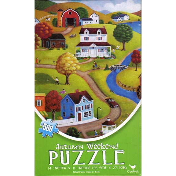 Autumn Weekend 500 Piece Puzzle