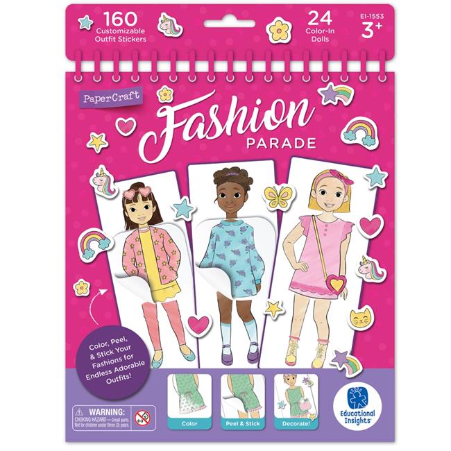 Learning Resources PaperCraft Fashion Parade Paper Dolls