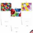 thumbnail image 3 of Pack of 10 Thank You Gratitude Cards with Envelopes (4 x 5.12 Inch) - FLYING UMBRELLAS M2331TYG, 3 of 6
