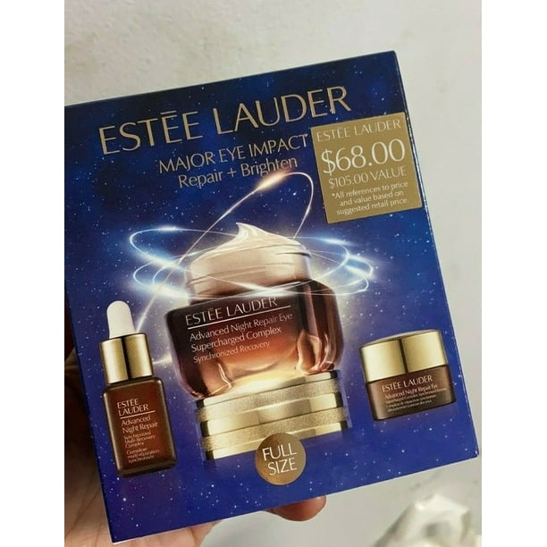 Set of Estee Lauder Major eye Impact Repair + Brighten Incl. full size