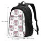 thumbnail image 5 of Balery Cartoon Poodle Dog Mochila con carga USB para hombre y mujer - Mochila impermeable y antirrobo para laptop con puerto USB para viajes, trabajo, 5 of 7