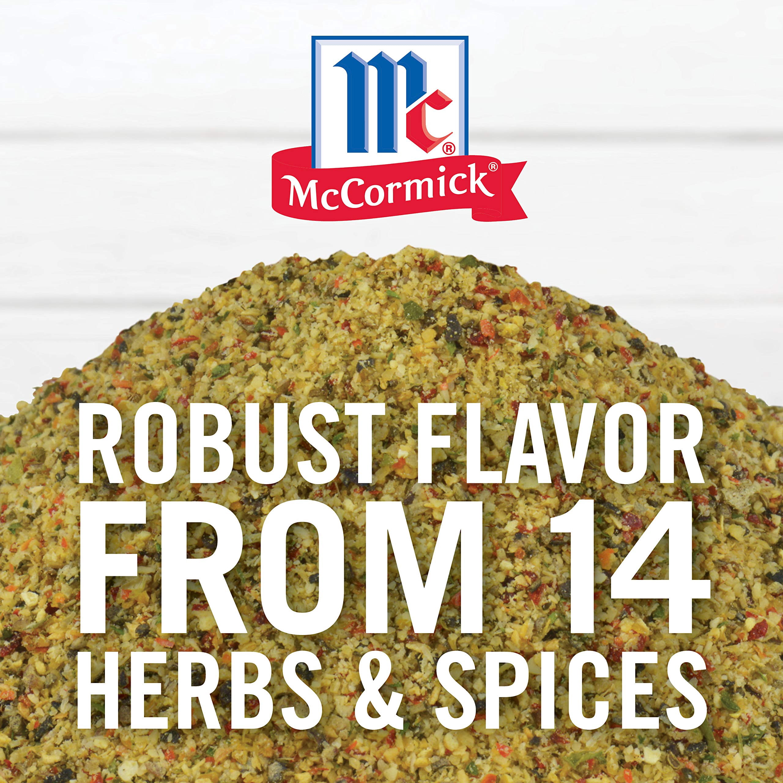 Mccormick Perfect Pinch Signature Seasoning, 21 Oz - One 21 Ounce Container Of Signature Seasoning Blend Made With 14 Premium Herbs And Spices