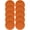Orange, variant on Replacement Lid for Pyrex 5" Storage Plastic Cover 2 Cup Bowl 7200-PC Green (2-Pack)