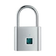 thumbnail image 1 of Amdohai Mini Fingerprint Padlock USB Rechargeable Fingerprint Lock 10 Fingerprints Splashproof Rustproof Anti-Theft Security Padlocks for Door Bike Luggage Backpack Cabinet, 1 of 8