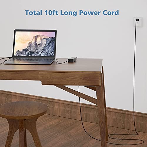 POWSEED Cargador de portátil de 90 W Universal AC Adaptador de corrien
