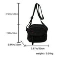 thumbnail image 2 of Yucurem Cute Strawberry Shoulder Bag Corduroy Trendy Crossbody Bag For Women (Black) Fashion shoulder bag (D), 2 of 10