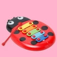 thumbnail image 4 of Development Xylophone Musical 8-Note Ladybird Kid Toys Wisdom Baby Colorful Education, 4 of 4