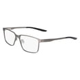 thumbnail image 2 of Nike 8048 Full Rim Rectangle Brushed Gunmetal/Black Eyeglasses, 2 of 6