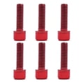 thumbnail image 2 of Flmtop 6Pcs Vis Guidon Acier Inoxydable Résistant à l'Usure Boulons de Tige Accessoire de Vis pour Vélo de Montagne, 2 of 10