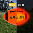 thumbnail image 6 of Happlayfun LED Glow in The Dark Football, Size 6, Outdoor Toy for Boys 8-15+, Birthday Gift, 6 of 9