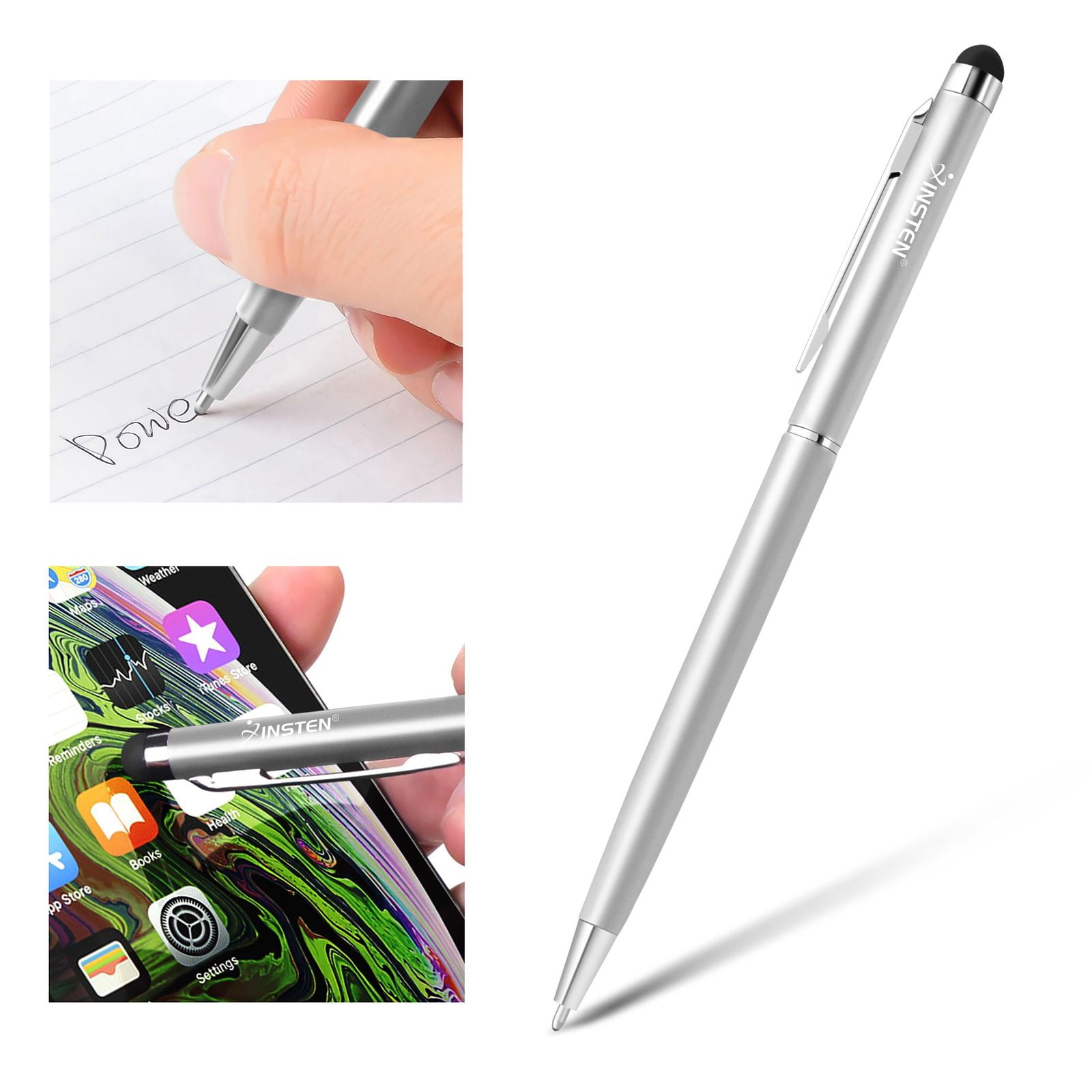 Vibe 2-in-1 Stylus & Ballpoint Pen for Capacitive Touchscreen Devices 