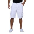 thumbnail image 4 of X RAY JEANS Men's Belted 12.5" Inseam Knee Length Cargo Shorts, White, 54, 4 of 6