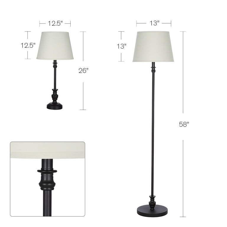 13 X 15 X 31 Bronze Traditional - Table Lamp 13 X 15 X 31 Bronze Traditional - Table Lamp