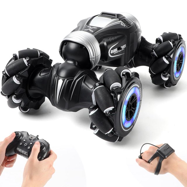 Jjrc-coche todoterreno teledirigido Q107, escala 1:16, 2,4g, 4wd, con Sensor de gestos, juguete para niños