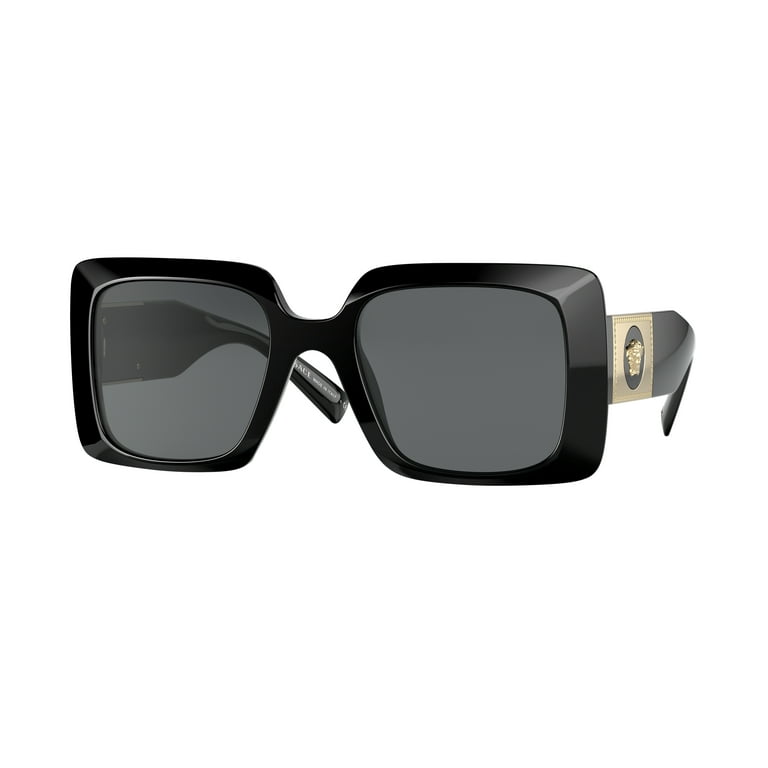 Versace, Womens Rectangle Sunglasses, VE 4405 GB1/87, Black 54mm