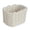 White, variant on Small Woven Storage Baskets Cotton Rope Bin for Bathroom Bedroom Desk Vanity Organizer Mini Woven Basket for Books Pet Treats Empty Gift Basket 7x5.5x5 Inch