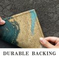 thumbnail image 6 of Teal Gold Marble Pattern Door Rugs,Washable Non Slip Door Mats Indoor,Decorative Door Mats,Entry Mat Indoor for Entrance,Bedroom,Kitchen,Bathroom,16"x47", 6 of 6