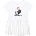 thumbnail image 3 of Inktastic Impossumbly Cute Possum Pun Girls Baby Dress, 3 of 5