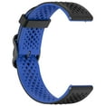 thumbnail image 4 of Two-Tone Breathable Silicone Watch Strap 22mm Stylish Comfortable Durable Easy to Use, 4 of 4