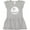 AC-Heather Grey, variant on Inktastic San Diego California Beach Gift Toddler Girl Dress