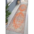 thumbnail image 4 of Medallion Rug, Machine Washable Rugs, Thin Rug, Chenille Printed Design Rug, Floor Rugs, Luxury Rug, Orange Rug, Modern Rugs, Front Door Rugs, 2'x3' - 60x90 cm, 4 of 8
