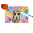 thumbnail image 4 of Weimaraner Hippie Dawg Glass Cutting Board Large 12 in x 15 in, 4 of 5