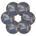 thumbnail image 2 of Capricornus Of Zodiac Coasters with Holder for Coffee Table 6 Pcs Drink Coaster Sets Absorbent for Home Decor 4 inch, 2 of 7