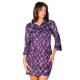 thumbnail image 4 of Womens Geometric Collared Mini Dress, 4 of 5